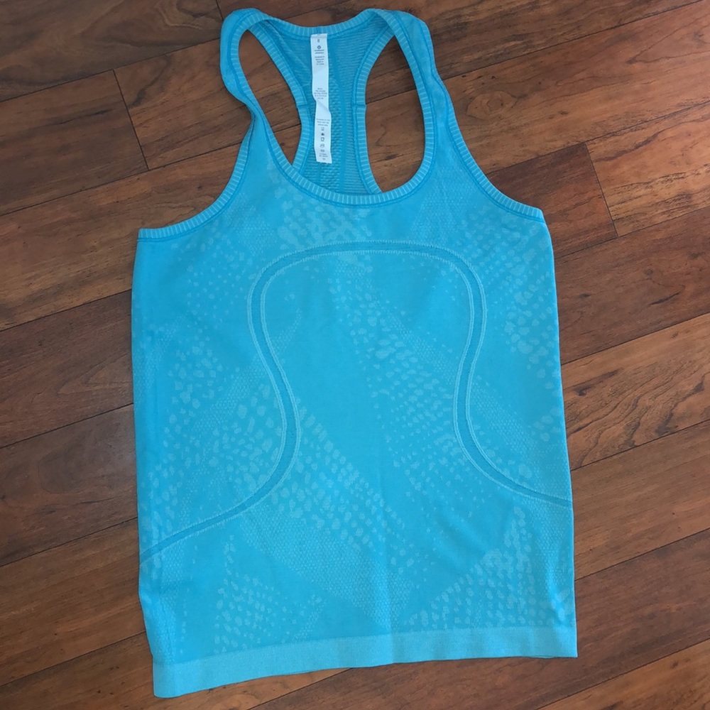 Lululemon Run Swiftly Tech Racerback Heathered Pe… - image 8